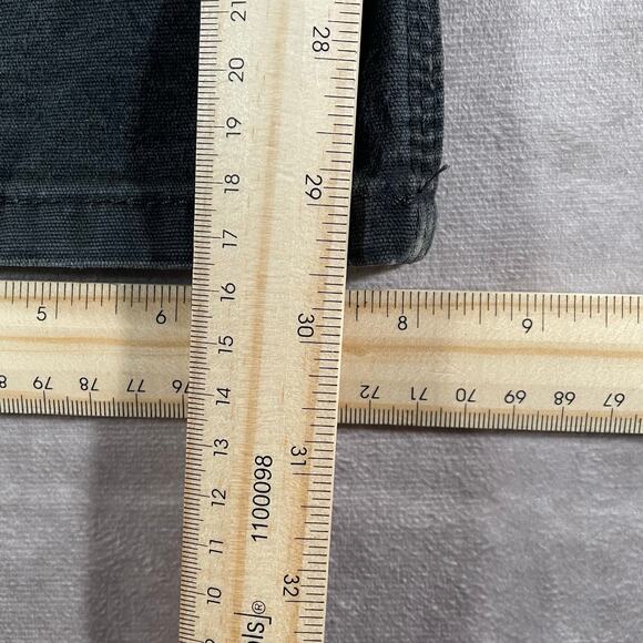 READ Ariat 37x29 Faded Black M4 Rebar Relaxed Straight Double Knee Pants - Picture 4 of 10